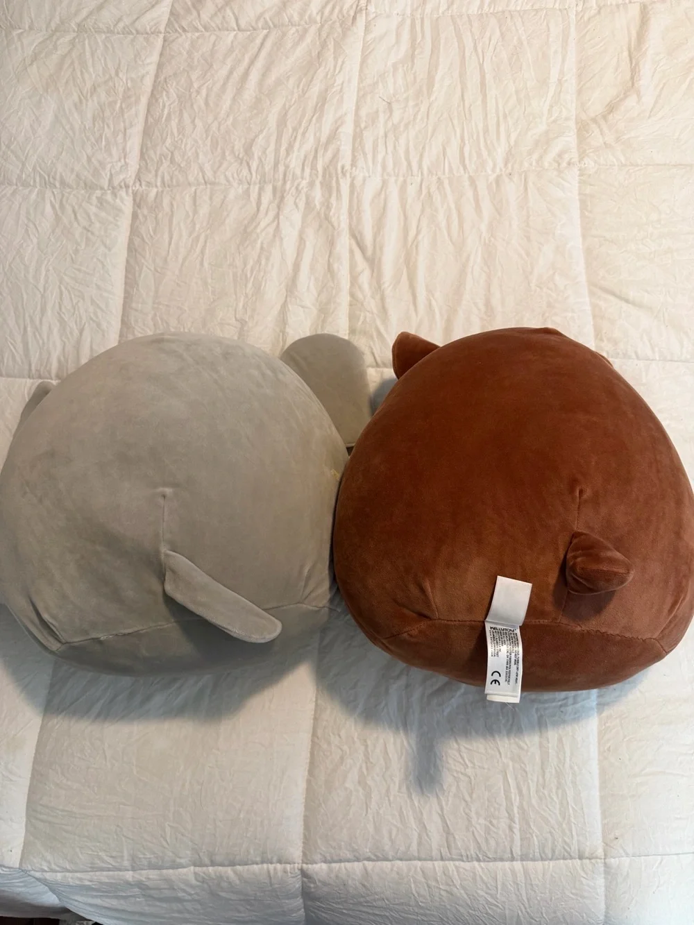 Squishmallows Elephant & Brown Bear